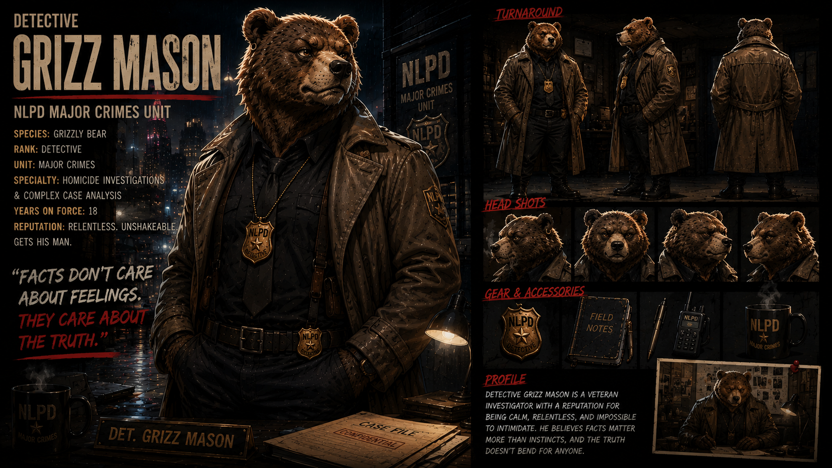 Detective Grizz Mason