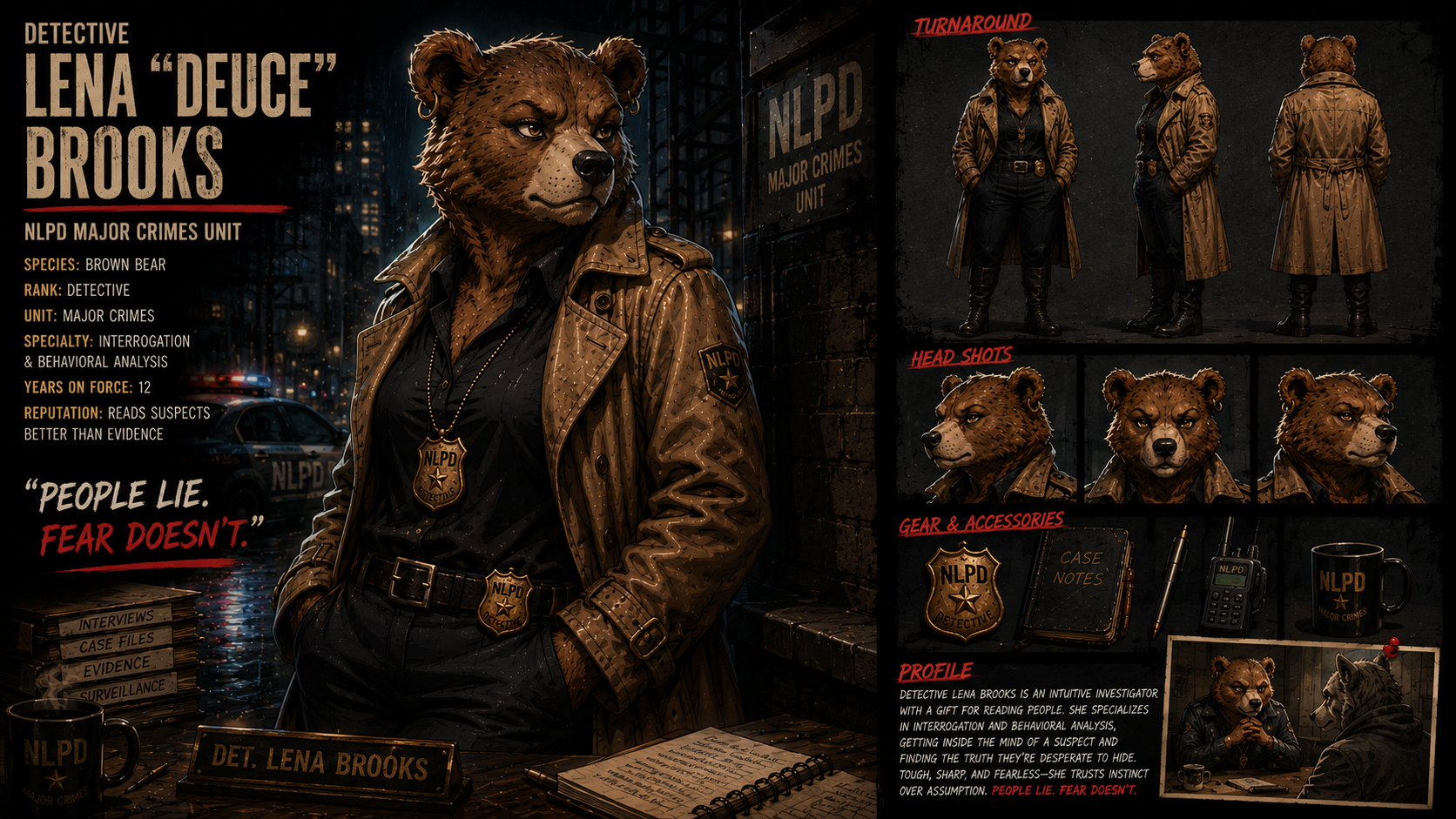 Det. Lena 'Deuce' Brooks