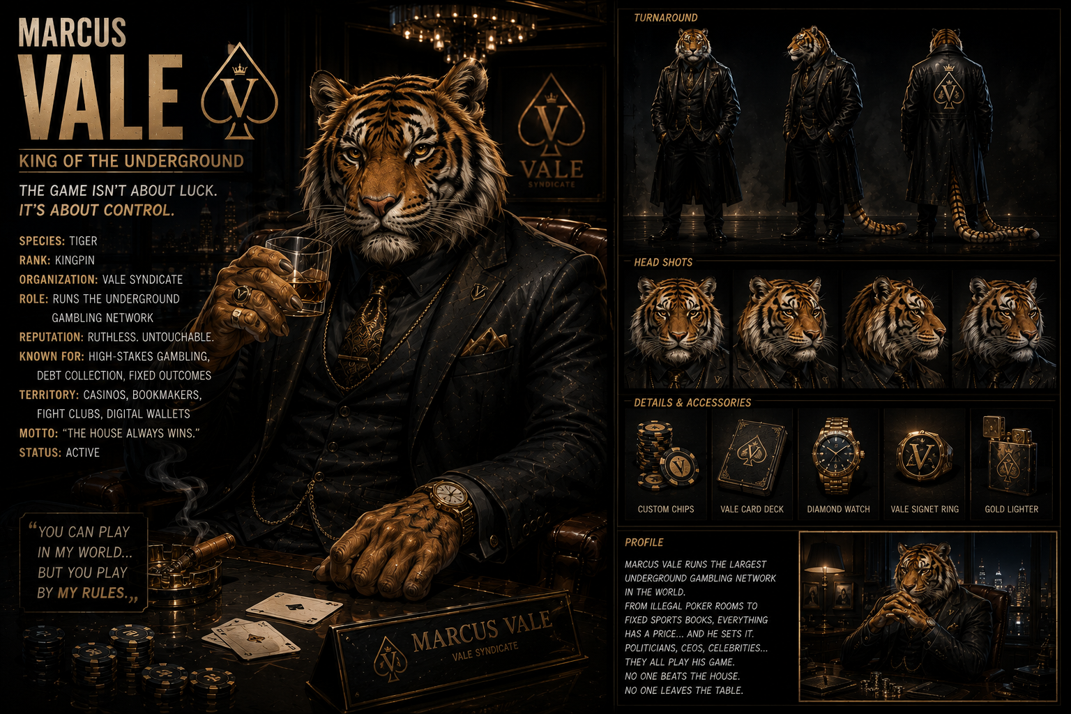 Marcus Vale — King of the Underground