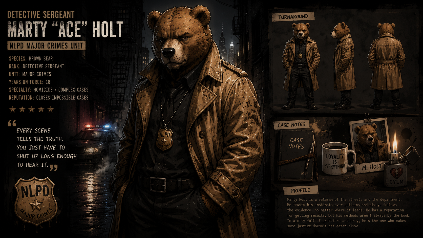 Det. Sgt. Marty 'Ace' Holt
