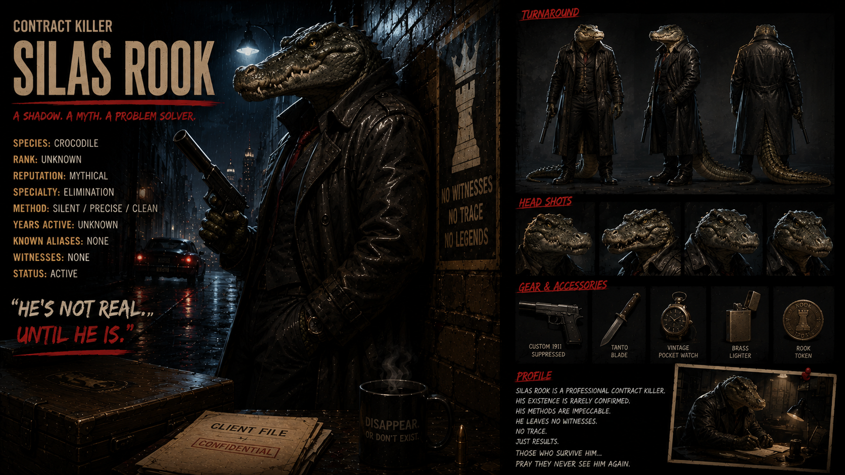 Silas Rook — Contract Killer