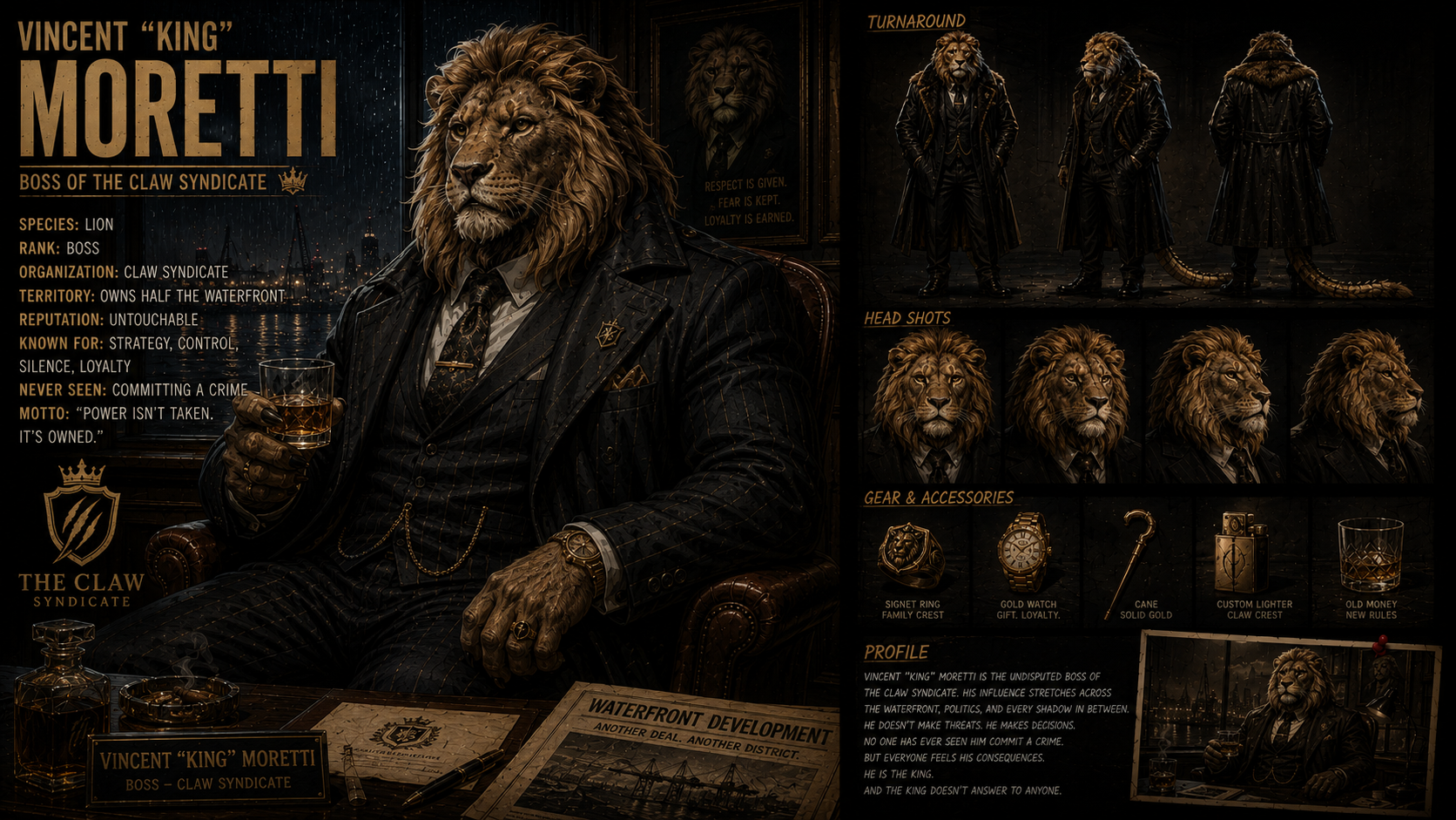 Vincent 'King' Moretti — The Boss